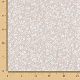 Mousseline de Coton Fleurs Gris - Ribes y Casals