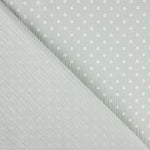 Mousseline Coton Marguerite Vert Clair - Ribes y Casals