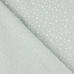 Mousseline Coton Moucheté Vert Clair - Ribes y Casals