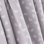 Mousseline Coton Branches Gris Clair - Ribes y Casals