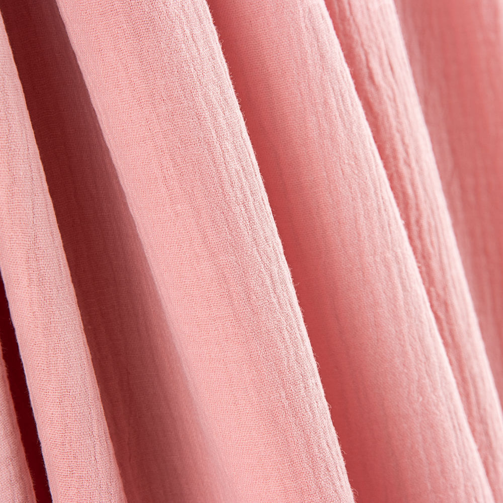 Mousseline Coton Rose - Ribes y Casals