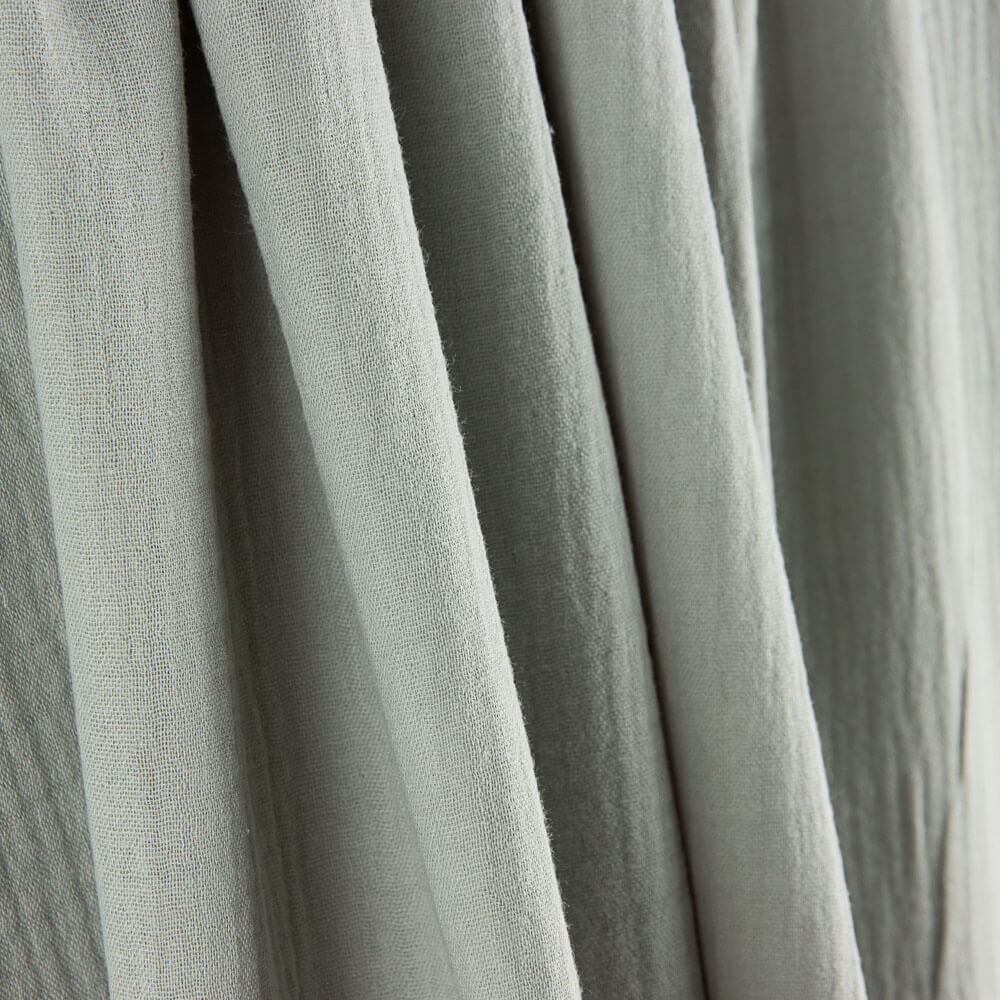 Mousseline Coton Vert Sauge - Ribes y Casals