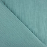 Double Gaze Mousseline Bleu Denim - Ribes y Casals