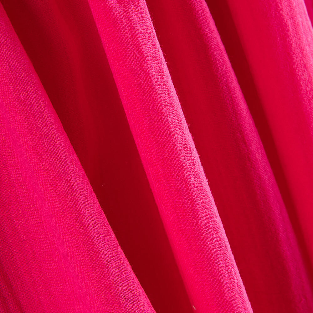 Double Gaze Mousseline Fraise - Ribes y Casals