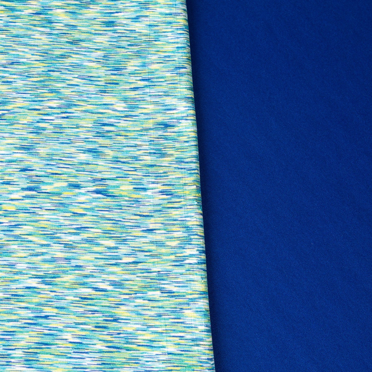 Néoprène Double Face Bleu-Rayures - Ribes y Casals