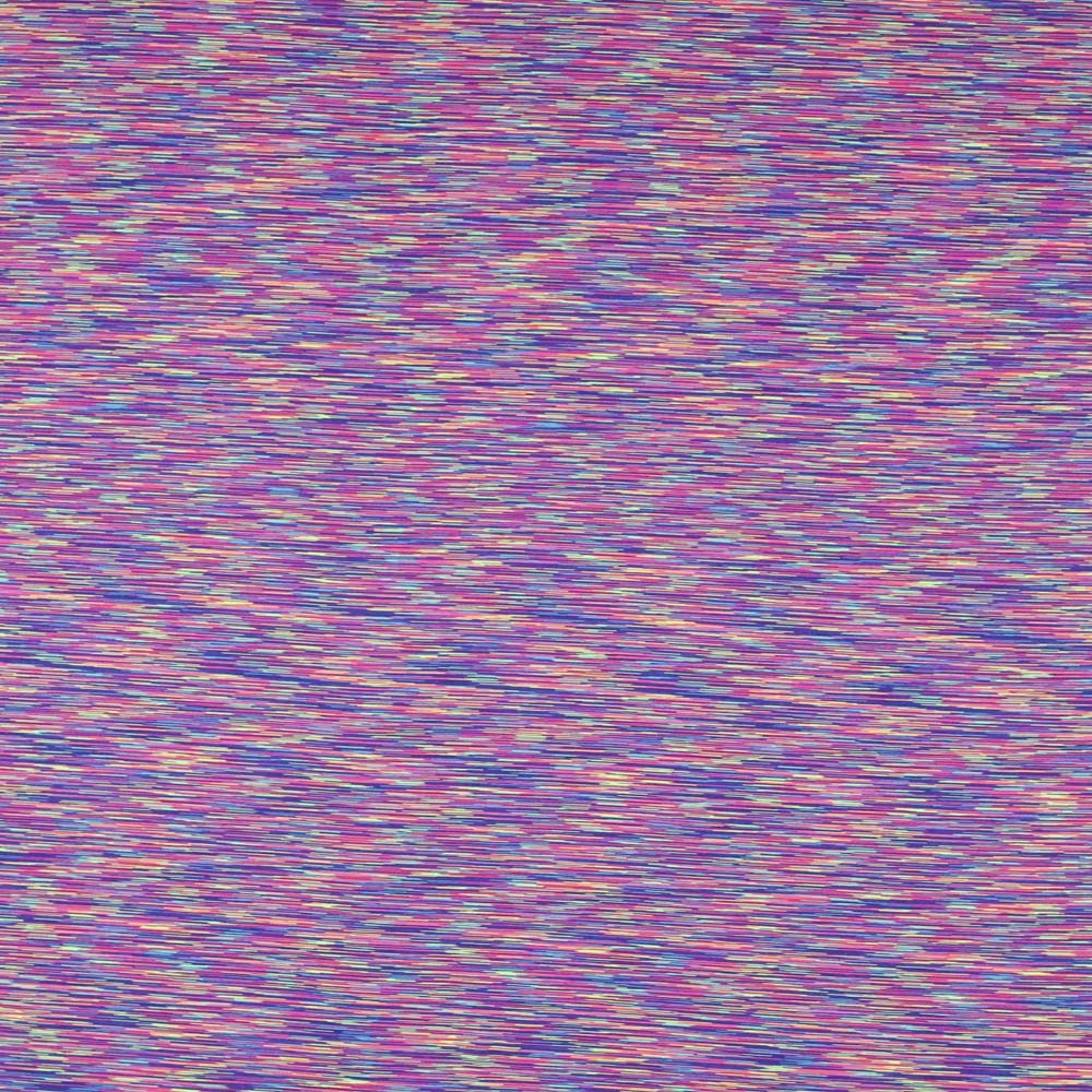 Néoprène Double Face Rose - Rayures - Ribes y Casals