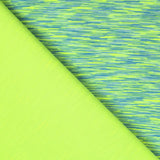 Néoprène Double Face Vert - Rayures - Ribes y Casals