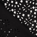 Chute Néoprène Mode Noir Ajouré 100x150 cm - Ribes y Casals