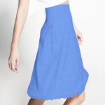 New Crêpe Satin Bleu - Ribes y Casals