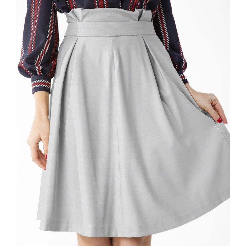 New Crêpe Satin Gris Clair - Ribes y Casals