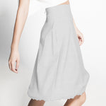 New Crêpe Satin Gris Clair - Ribes y Casals