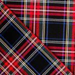 Sergé Écossais Vert Rouge - Ribes y Casals