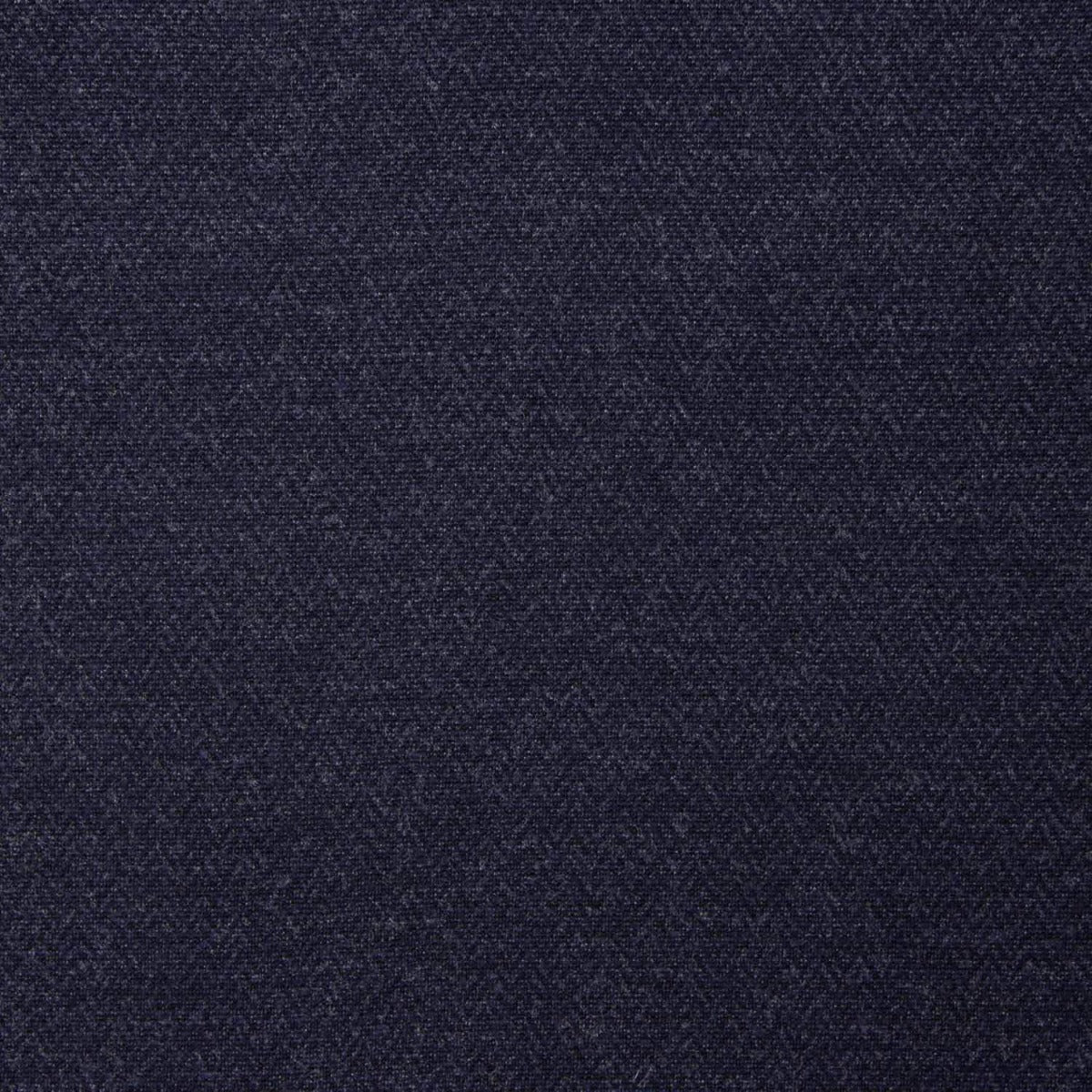 Jersey jacquard double face Roma – Chevrons bleus et noir - Ribes y Casals