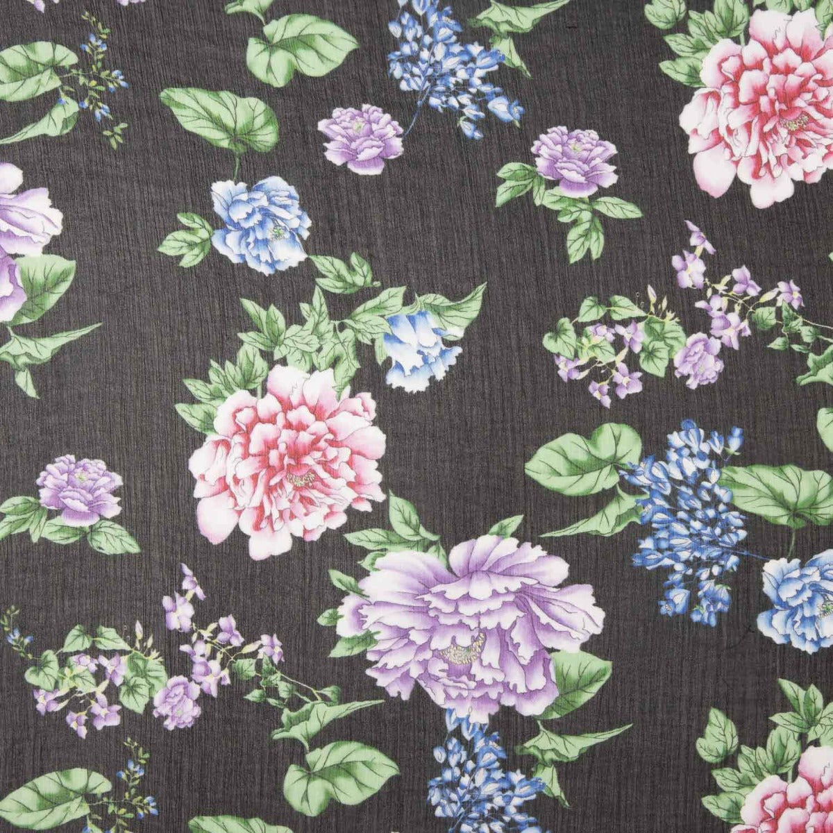 Gazon nocturne en mousseline de viscose froissée - Ribes y Casals
