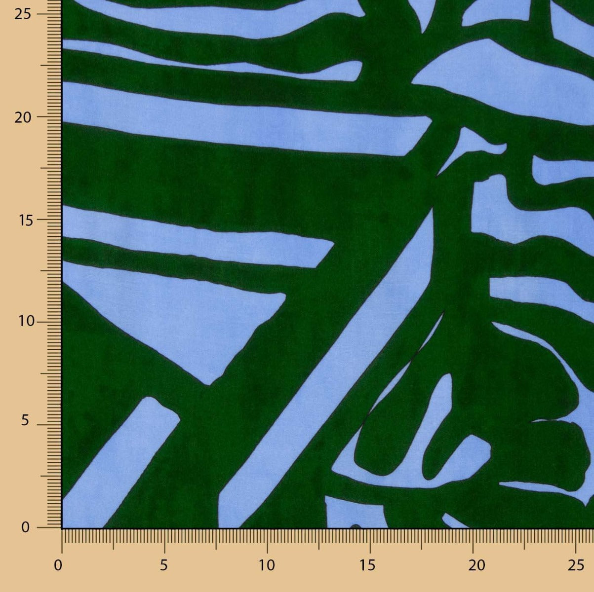 Retal Plana Viscosa Jungla Gráfica 200x135 cm - Ribes y Casals