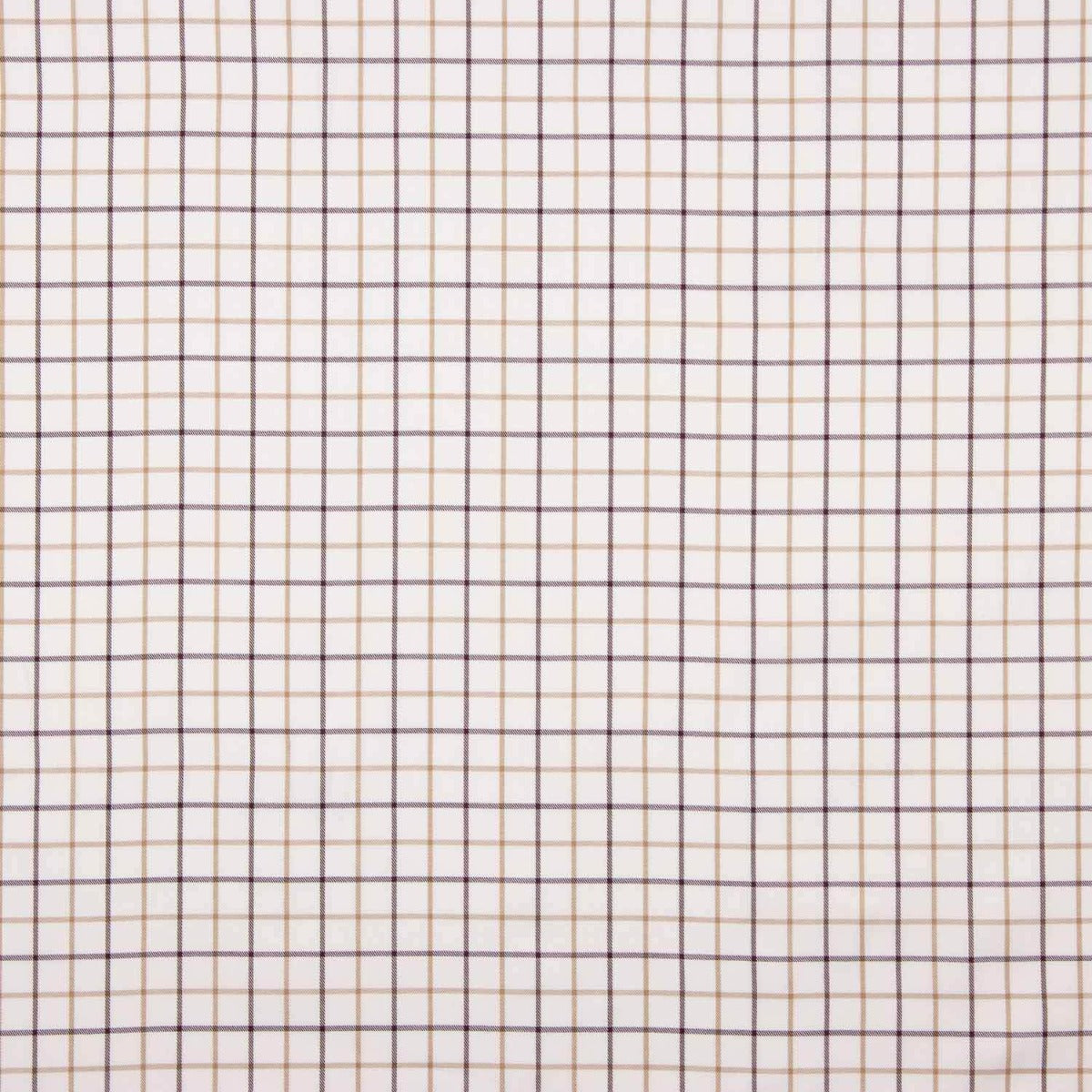 Viyella à carreaux taupe et bordeaux - Ribes y Casals