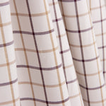 Viyella à carreaux taupe et bordeaux - Ribes y Casals