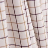 Viyella à carreaux taupe et bordeaux - Ribes y Casals