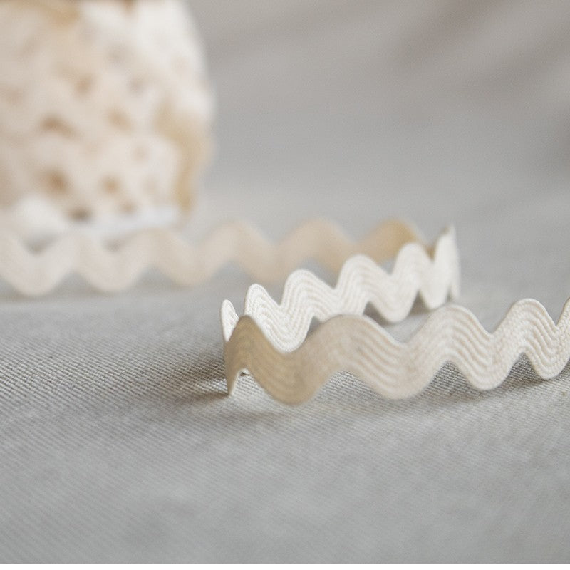 Vaguelette Ivoire 12mm - Ribes y Casals