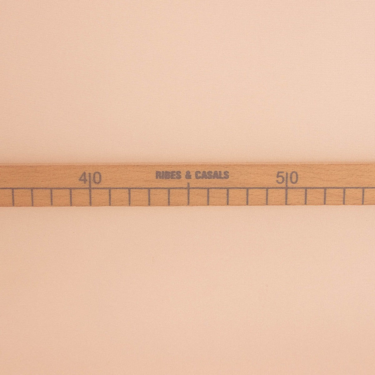 Organdi de polyester saumon clair - Ribes y Casals