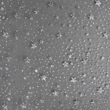 Organza Étoiles Noires Argent - Ribes y Casals