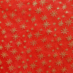 Organza Noël Étoiles Rouge - Ribes y Casals