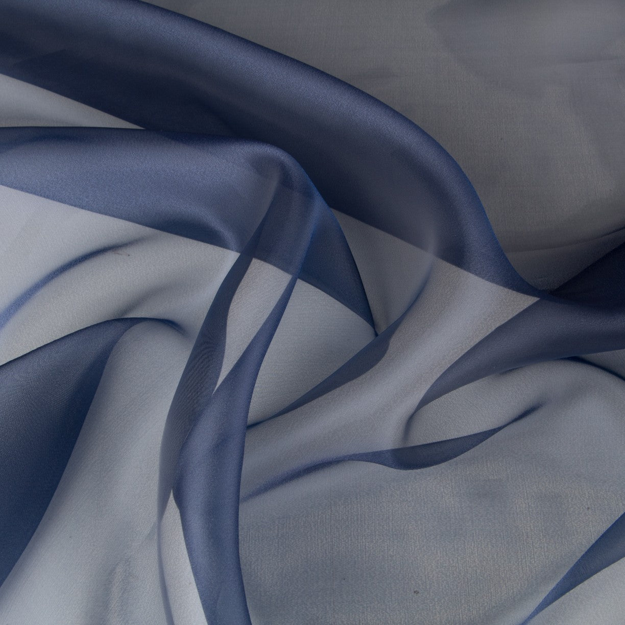 Organza Polyester Bleu Marin - Ribes y Casals