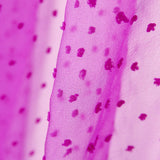 Organza Polyester Plumeti Bougainvillier - Ribes y Casals