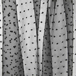 Organza Polyester Plumeti Noir - Ribes y Casals