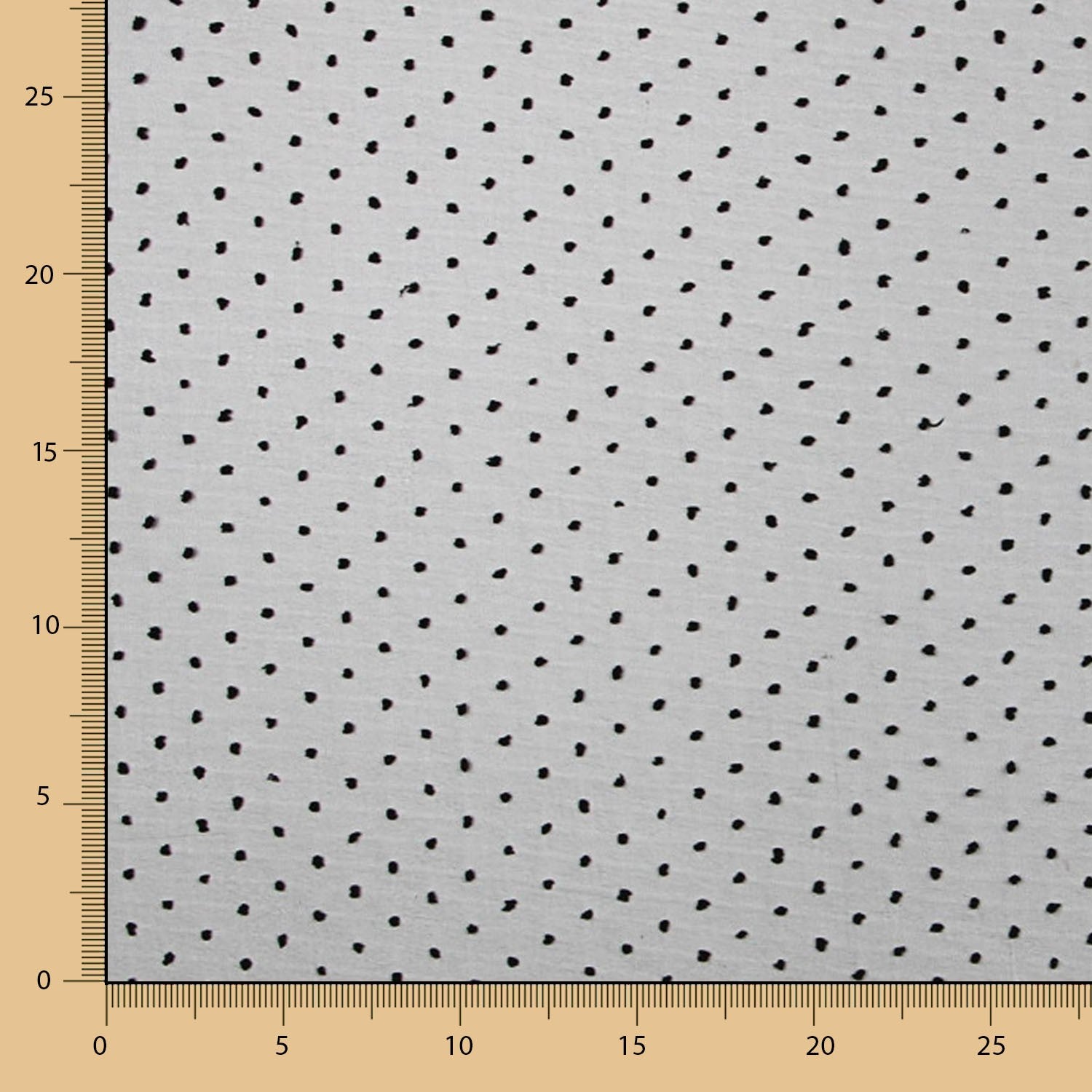 Organza Polyester Plumeti Noir - Ribes y Casals