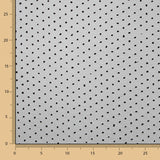 Organza Polyester Plumeti Noir - Ribes y Casals