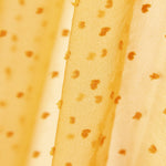 Organza Polyester Plumeti Ocre - Ribes y Casals