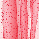 Organza Polyester Plumeti Rouge - Ribes y Casals