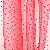 Organza Polyester Plumeti Rouge - Ribes y Casals