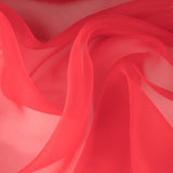 Organza de polyester rouge - Ribes y Casals