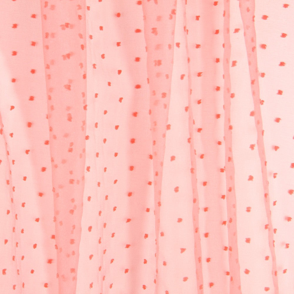 Organza Plumeti Corail - Ribes y Casals