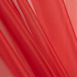 Organza de polyester rouge - Ribes y Casals