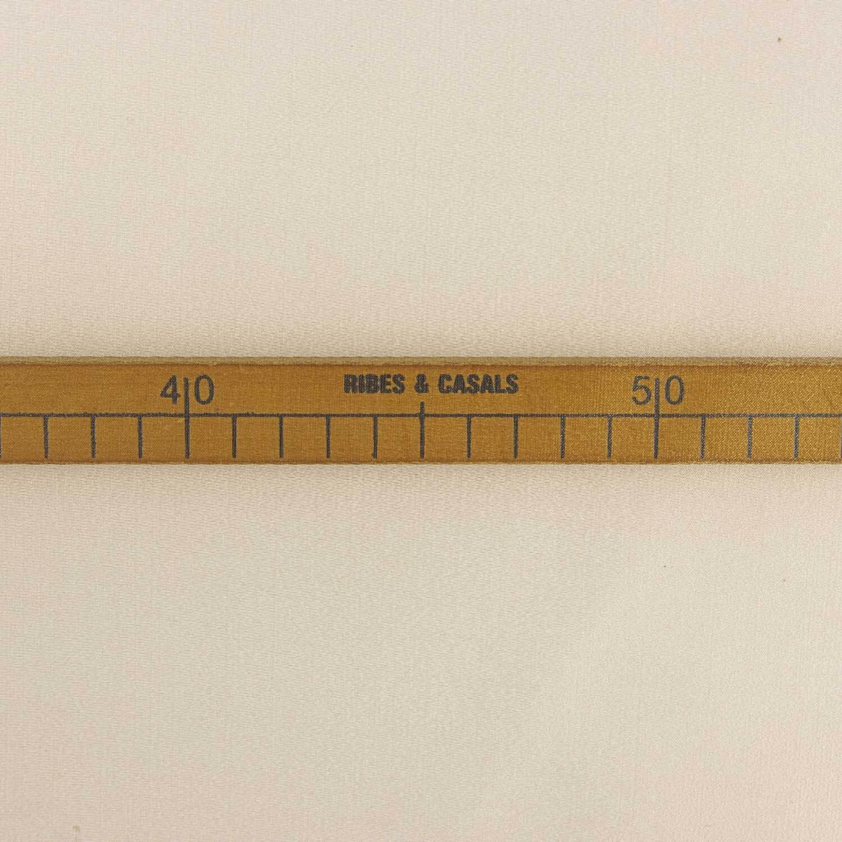 Organza de polyester taupe - Ribes y Casals