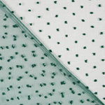 Organza Plumeti Vert Fôret - Ribes y Casals