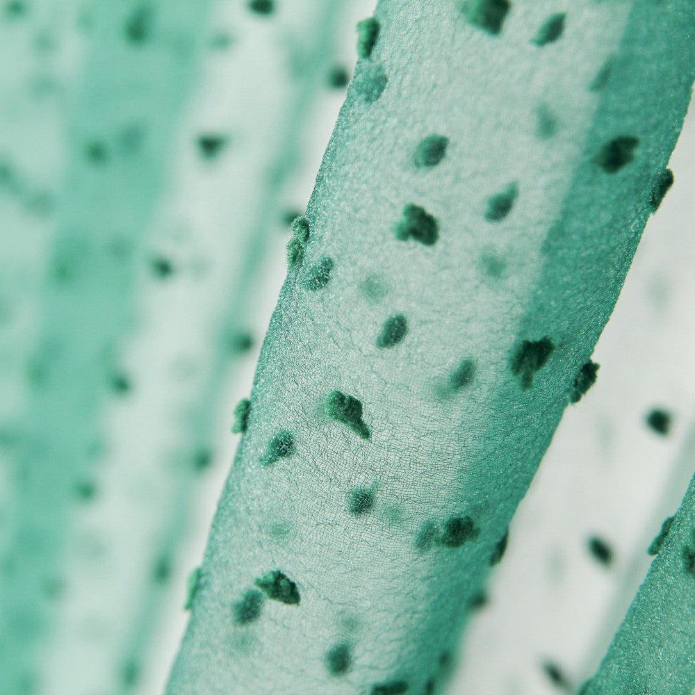 Organza Plumeti Vert Fôret - Ribes y Casals