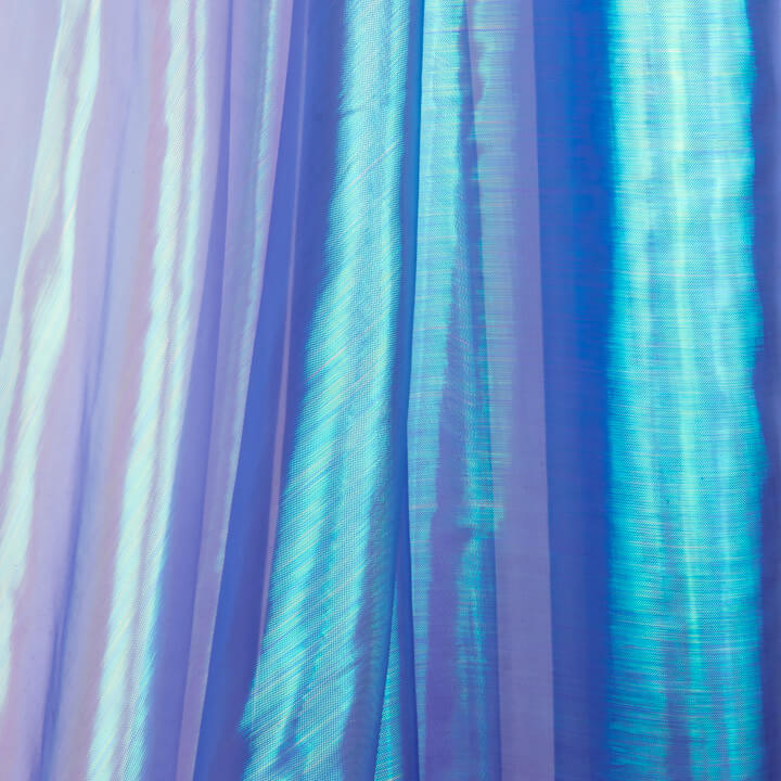 Organza Iris, teinte bleue - Ribes y Casals