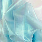 Organza Iris, teinte bleu ciel - Ribes y Casals