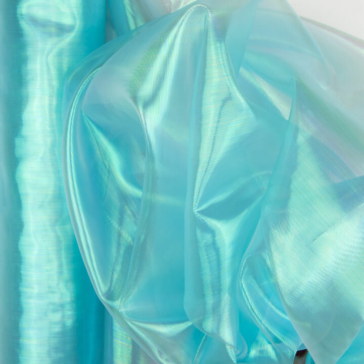Organza Iris, teinte turquoise - Ribes y Casals
