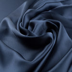 Ottoman Satiné de Tri-acétate Bleu Marine - Ribes y Casals