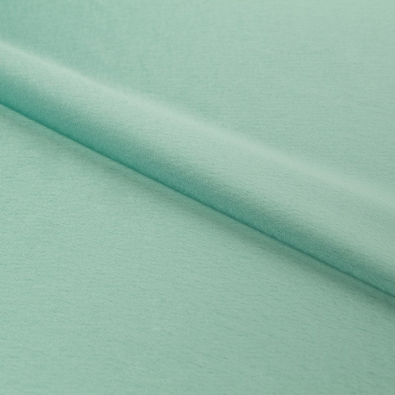 Coupon Ottoman Satin Triacétate Vert d&#39;Eau 135x145 cm - Ribes y Casals