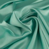 Coupon Ottoman Satin Triacétate Vert d&#39;Eau 135x145 cm - Ribes y Casals