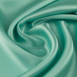 Coupon Ottoman Satin Triacétate Vert d&#39;Eau 135x145 cm - Ribes y Casals