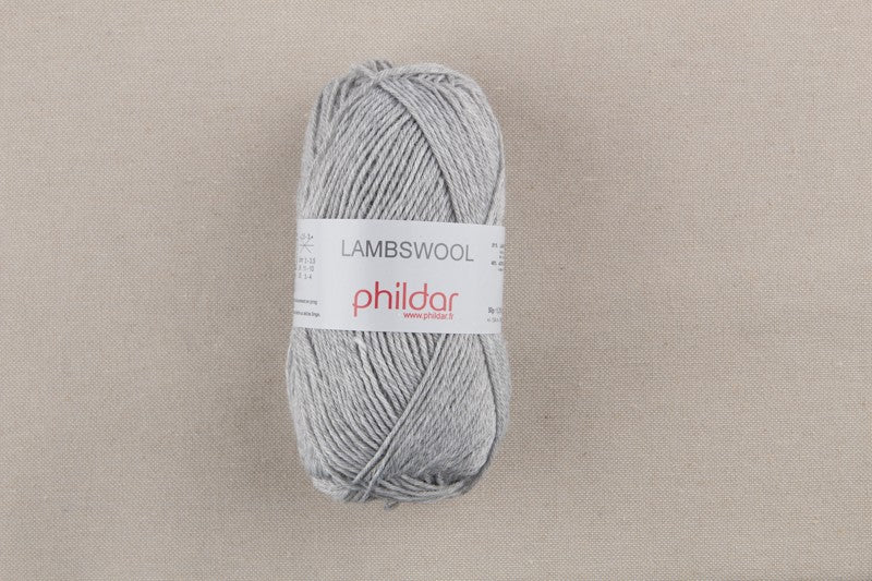 Pelote de Laine Gris Chiné Lambswool - Ribes y Casals
