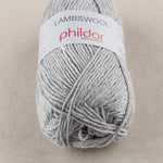 Pelote de Laine Gris Chiné Lambswool - Ribes y Casals