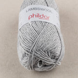 Pelote de Laine Gris Chiné Lambswool - Ribes y Casals